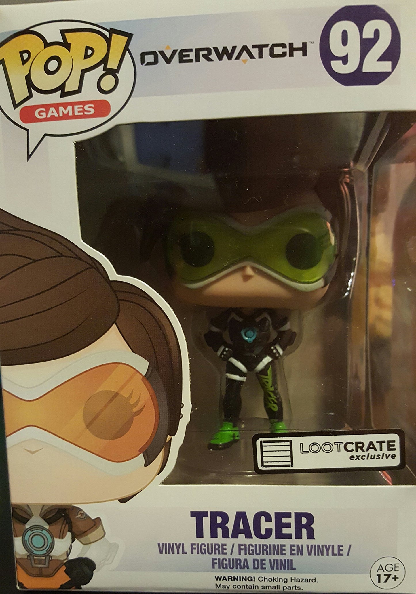 Funko POP! Overwatch Tracer #92 Loot Crate Exclusive