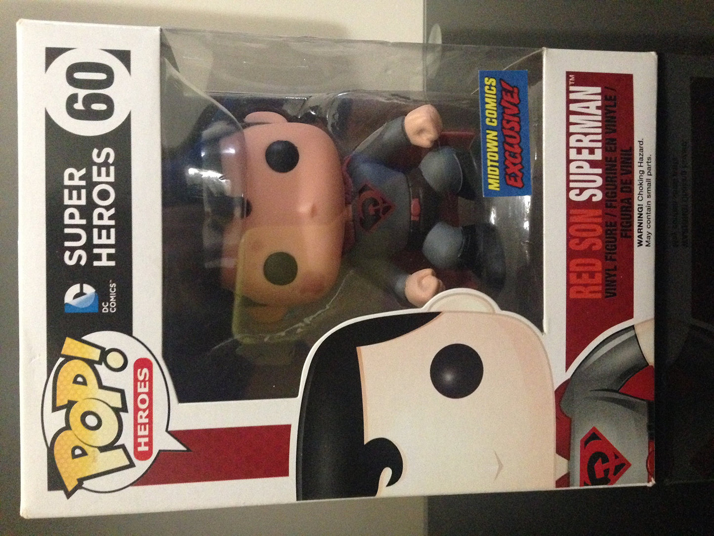Funko POP! DC Universe 60 Superman Red Son Vinyl Figure