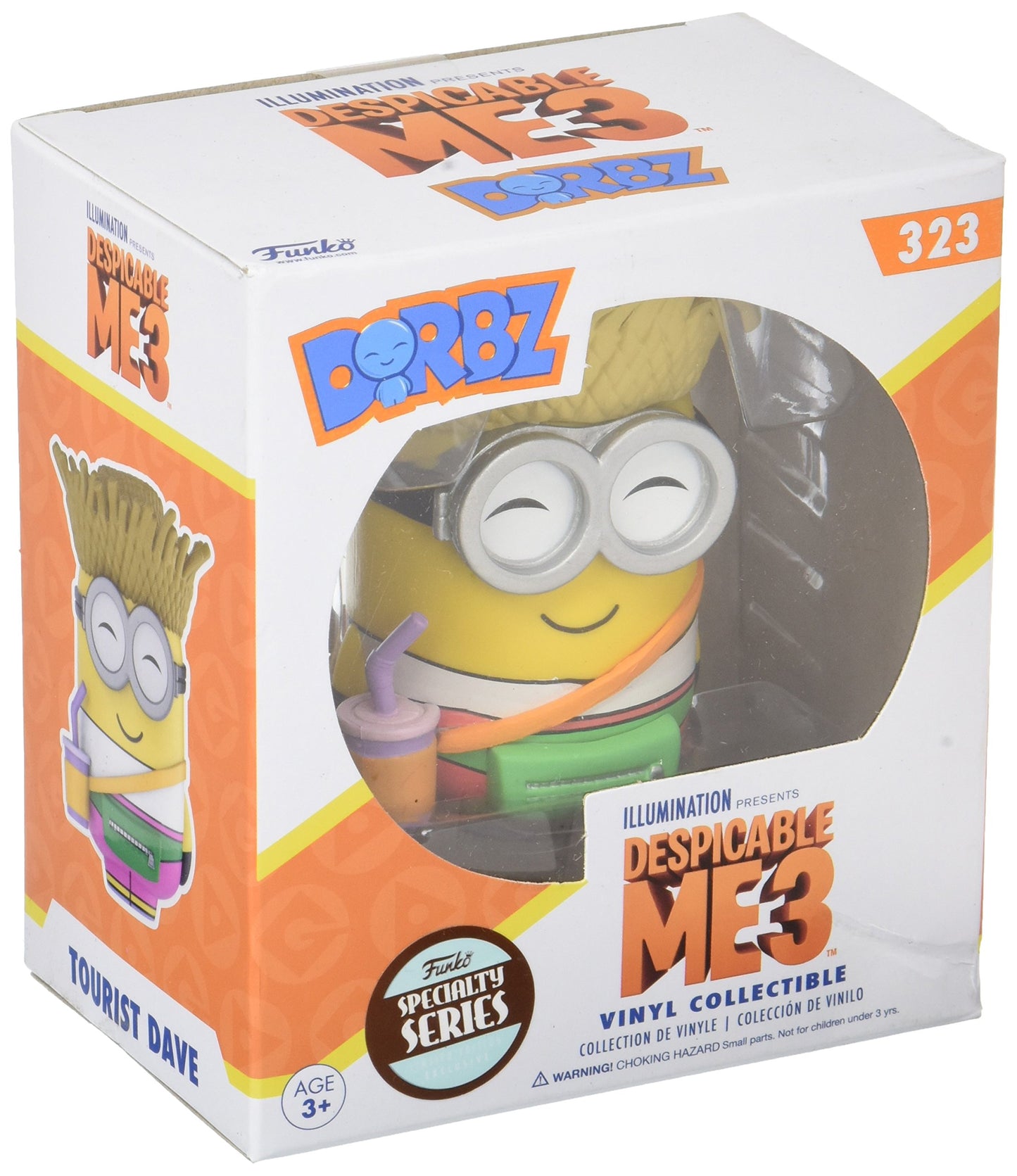 Funko Dorbz - Despicable Me 3 Tourist Dave #373