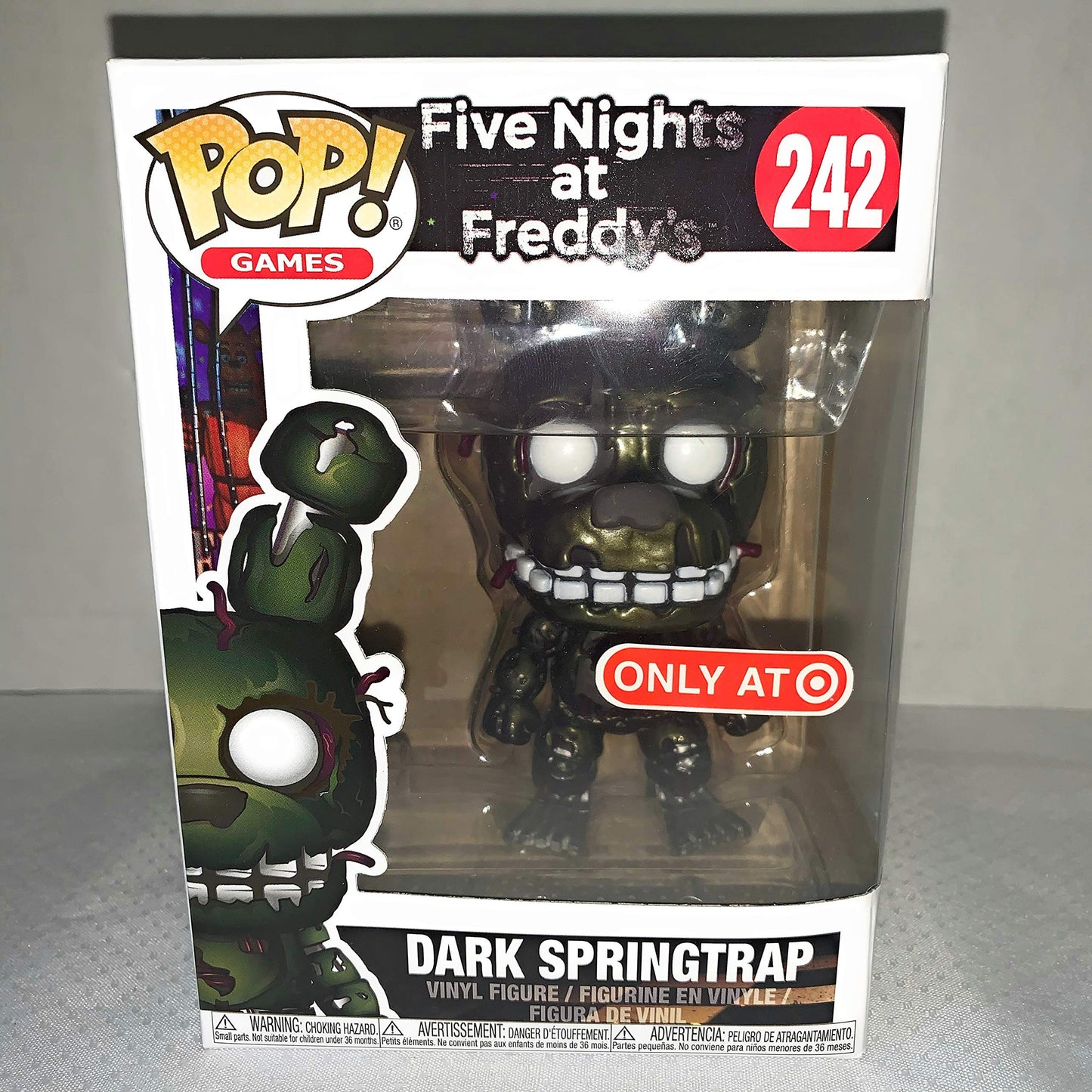 Funko Pop! Five Nights at Freddy's Dark Springtrap Exclusive #242