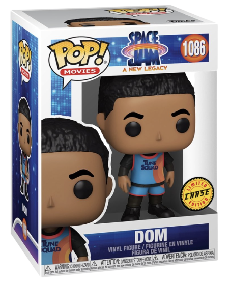 Funko POP! Movies Space Jam A New Legacy CHASE Dom #1086 [Tune Squad]