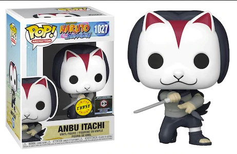 Funko POP! Animation CHASE Naruto Shippuden Anbu Itachi #1027 Exclusive