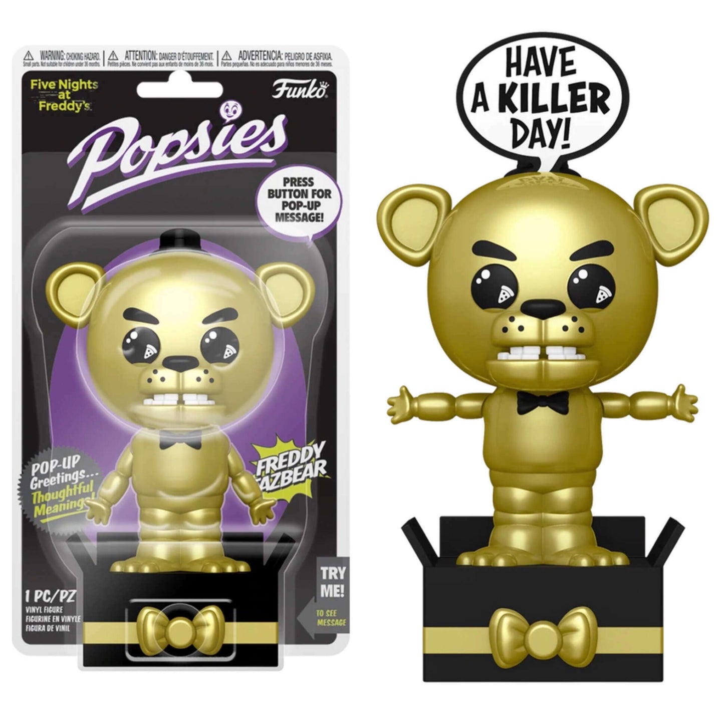 Funko POPsies Five Nights at Freddy’s Golden Freddy Fazbear Exclusive
