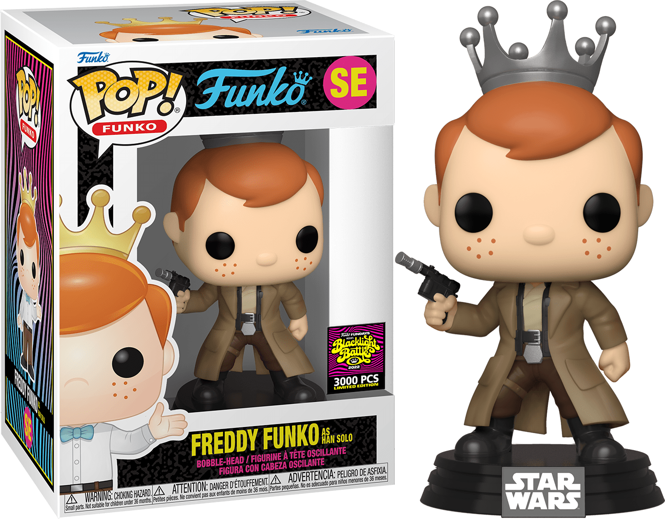 Funko POP! Fundays Star Wars Freddy Funko as Han Solo LE 3000 Exclusive