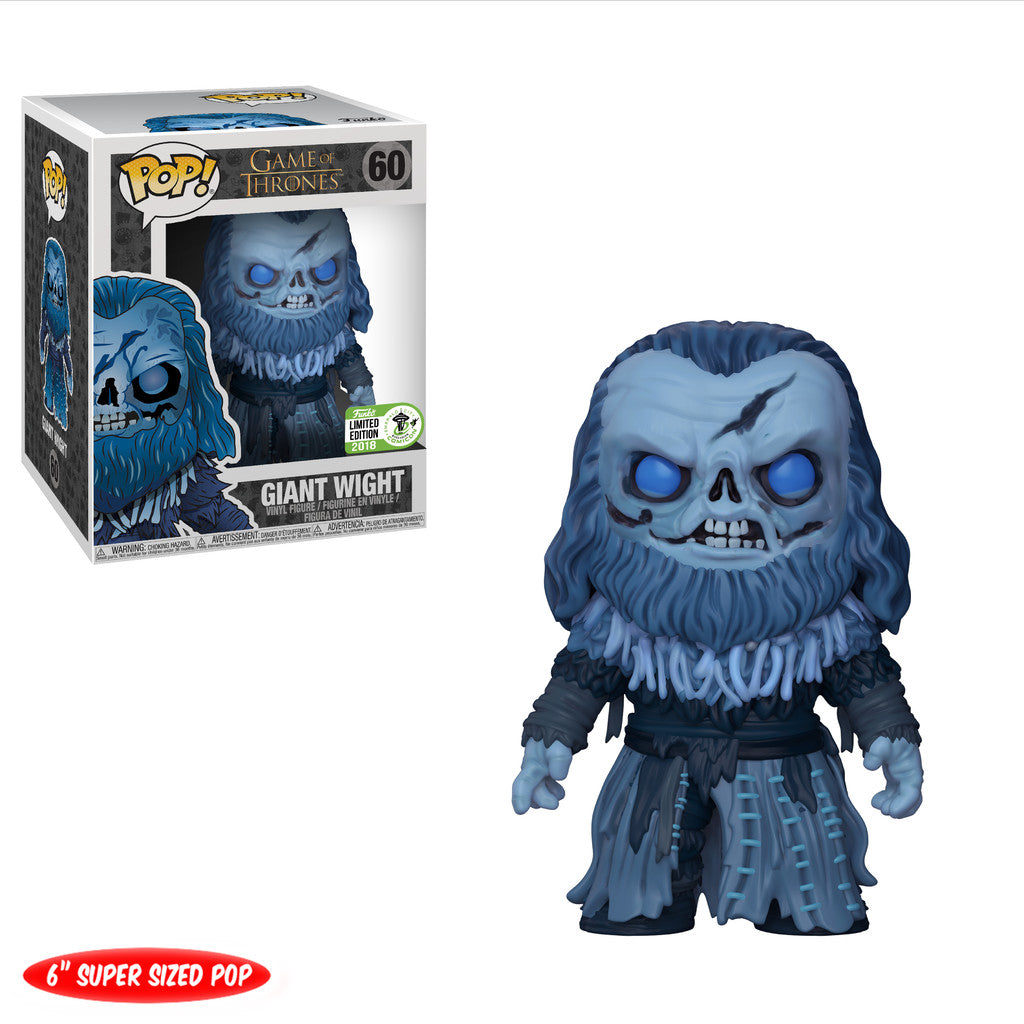 Funko POP! Game of Thrones Giant Wight #60 ECCC Limited Edition Convention Exclusive