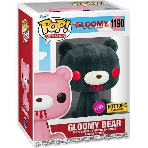 Funko POP! Gloomy Bear CHASE (Black Flocked) #1190 Hot topic Exclusive