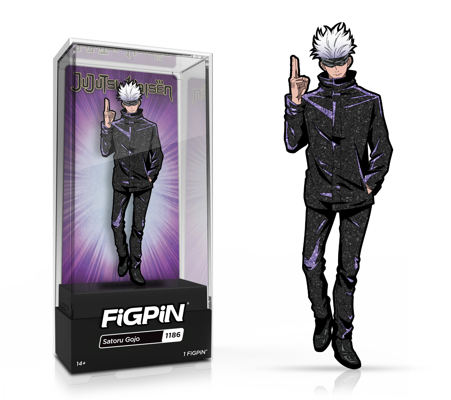 BUNDLE - FiGPiN Ryomen Sukuna #1188 + Satoru Gojo #1186