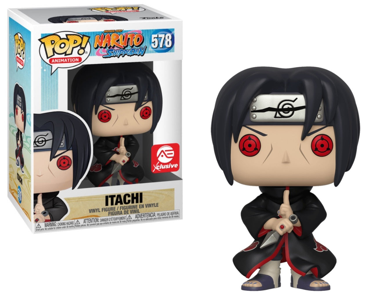 Funko POP! Animation Naruto - Itachi with Kunai (Alliance Entertainment Sticker) Exclusive