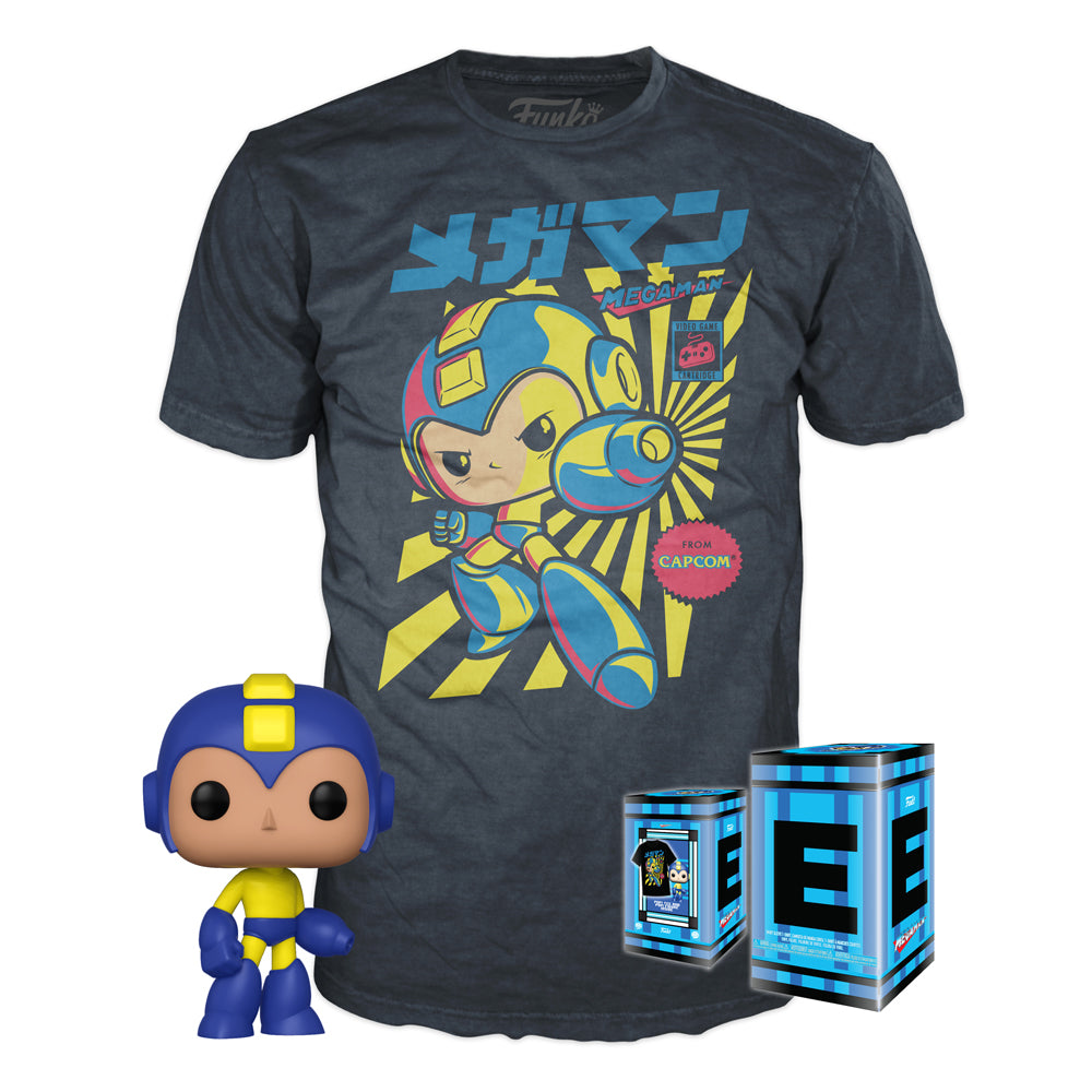 Funko POP! and Tee Retro Mega Man Napalm with Size Small T-Shirt Collectors Box Exclusive