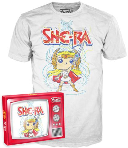 Funko POP! Tees Masters of the Universe She-Ra Dcon sticker Limited Edition 600pcs size large T-shirt