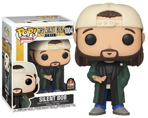 Funko POP! Movies Jay & Silent Bob Reboot Silent Bob #1004 LA CON Exclusive