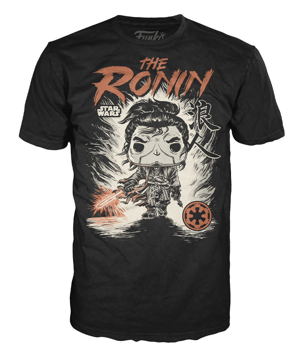 Funko POP! Tee Star Wars The Ronin Target Exclusive Shirt Size Large