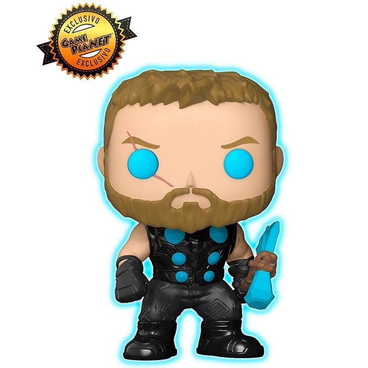 Funko POP! Marvel Avengers Infinity War Thor Game Planet Exclusive Glows In The Dark