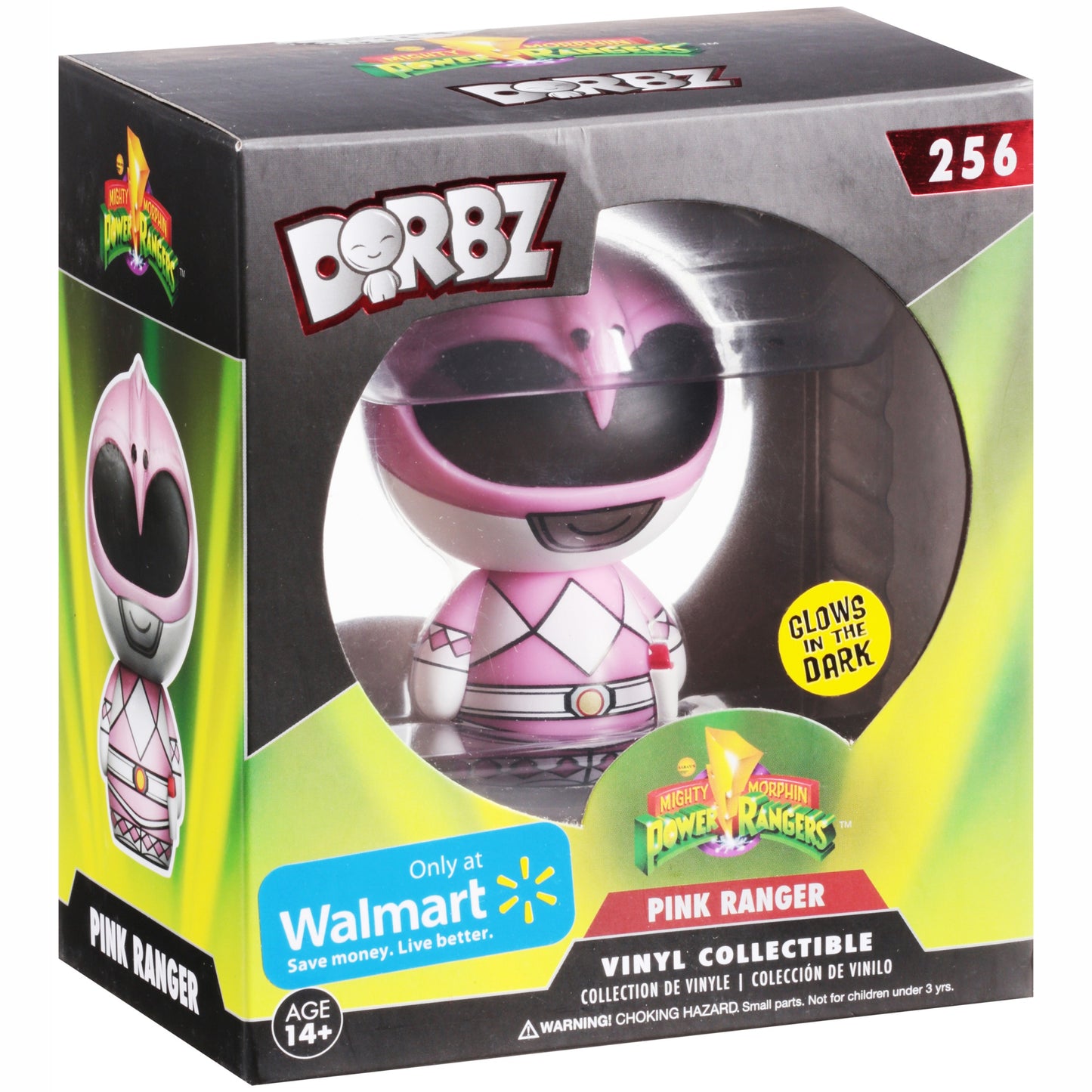 Funko Dorbz: Power Rangers, Pink Ranger, Glow-in-the-Dark #256