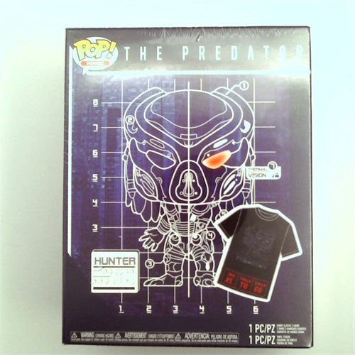 Funko POP! Tees The Predator Size XL Exclusive Collectors Box