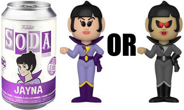 Funko Soda Super Friends Wonder Twins Jayna LE 8,000 (Styles May Vary)