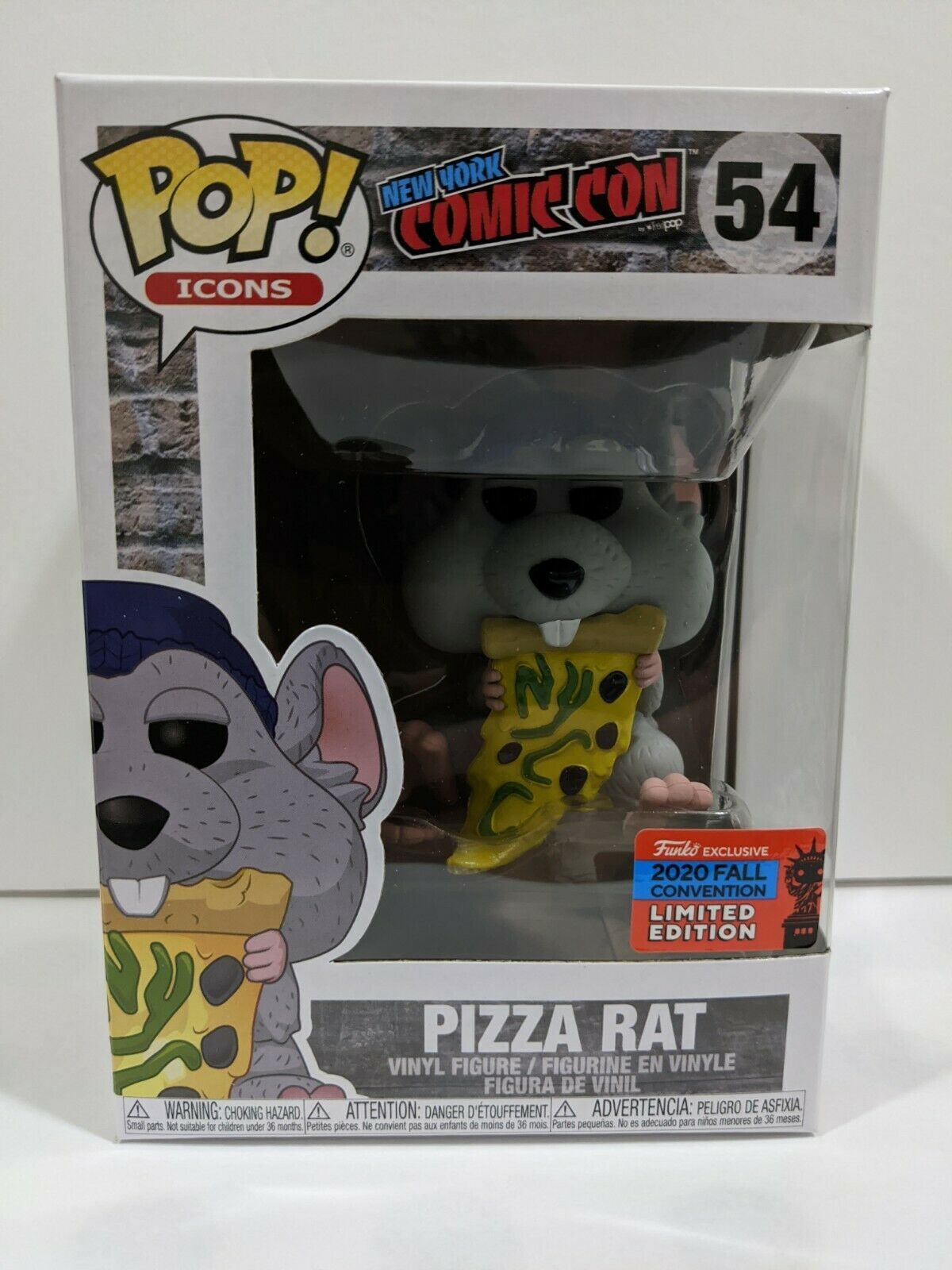 Funko POP! Icons Pizza Rat #54 Exclusive