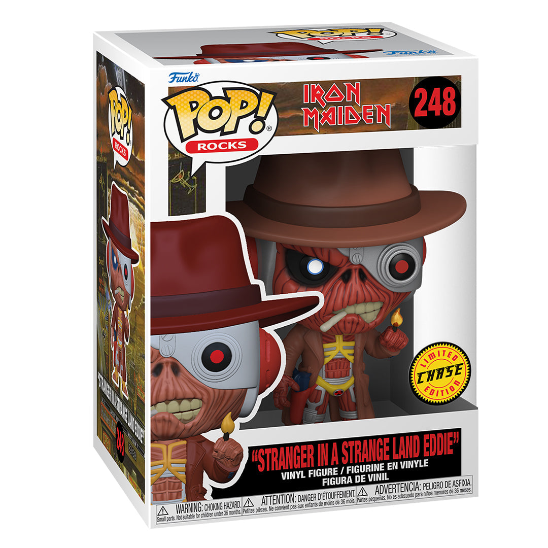 Funko POP! Rocks Iron Maiden CHASE "Stranger In A Strange Land Eddie" #248