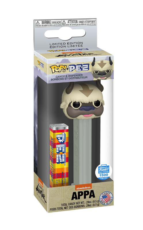 Funko POP! PEZ Avatar the Last Airbender Appa LE 1500 Funko Shop Exclusive