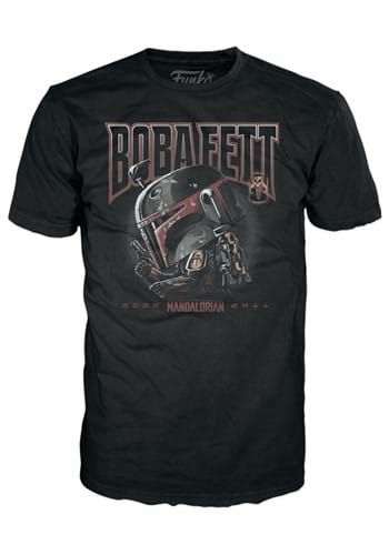Funko POP! Tee Mandalorian Boba Fett Shirt Large