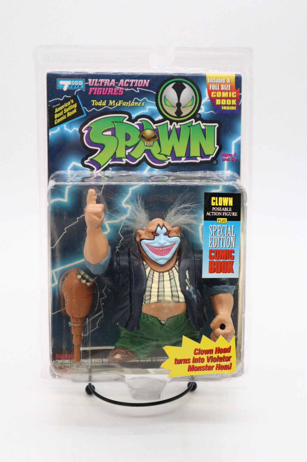 1994 McFarlane Spawn Clown Posable Figure