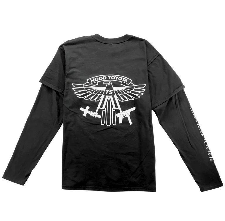 Travis Scott Hood Toyota Birds Tour Merch Long Sleeve