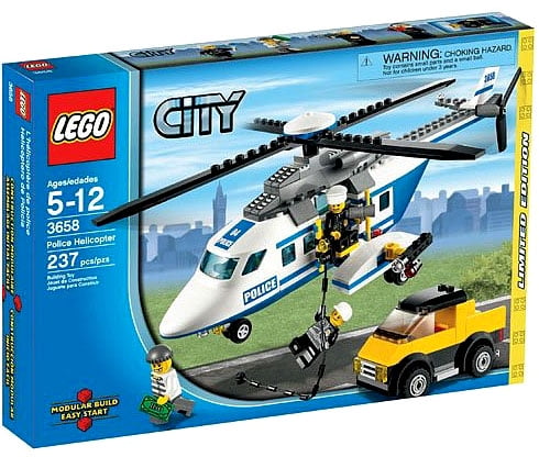 LEGO City Police Helicopter 3658