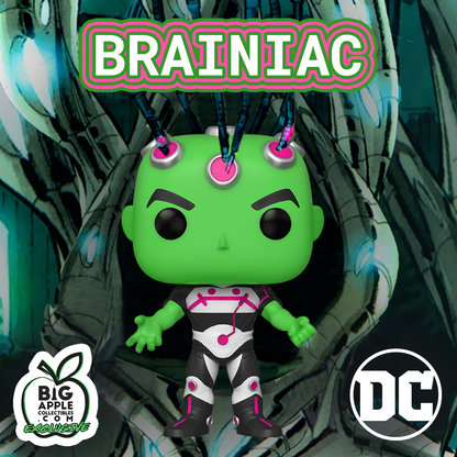 Funko POP! DC Heroes - Superman - Brainiac #365 Big Apple Collectibles Exclusive