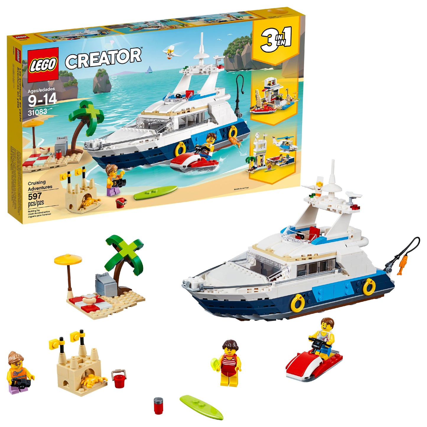 LEGO Creator 3in1 Cruising Adventures 31083