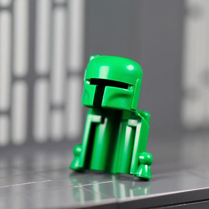 Official LEGO Unprinted Mandalorian Helmet - Green