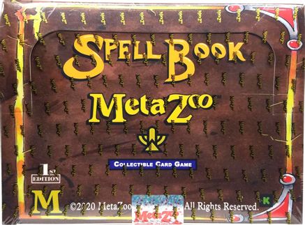 Kickstarter MetaZoo TCG: Cryptid Nation 1st Edition Spell Book