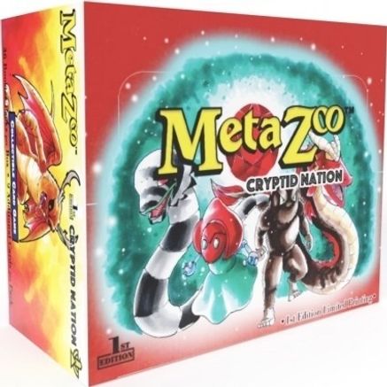 MetaZoo TCG: Cryptid Nation Booster Box (First Edition, 36 Packs per Box)