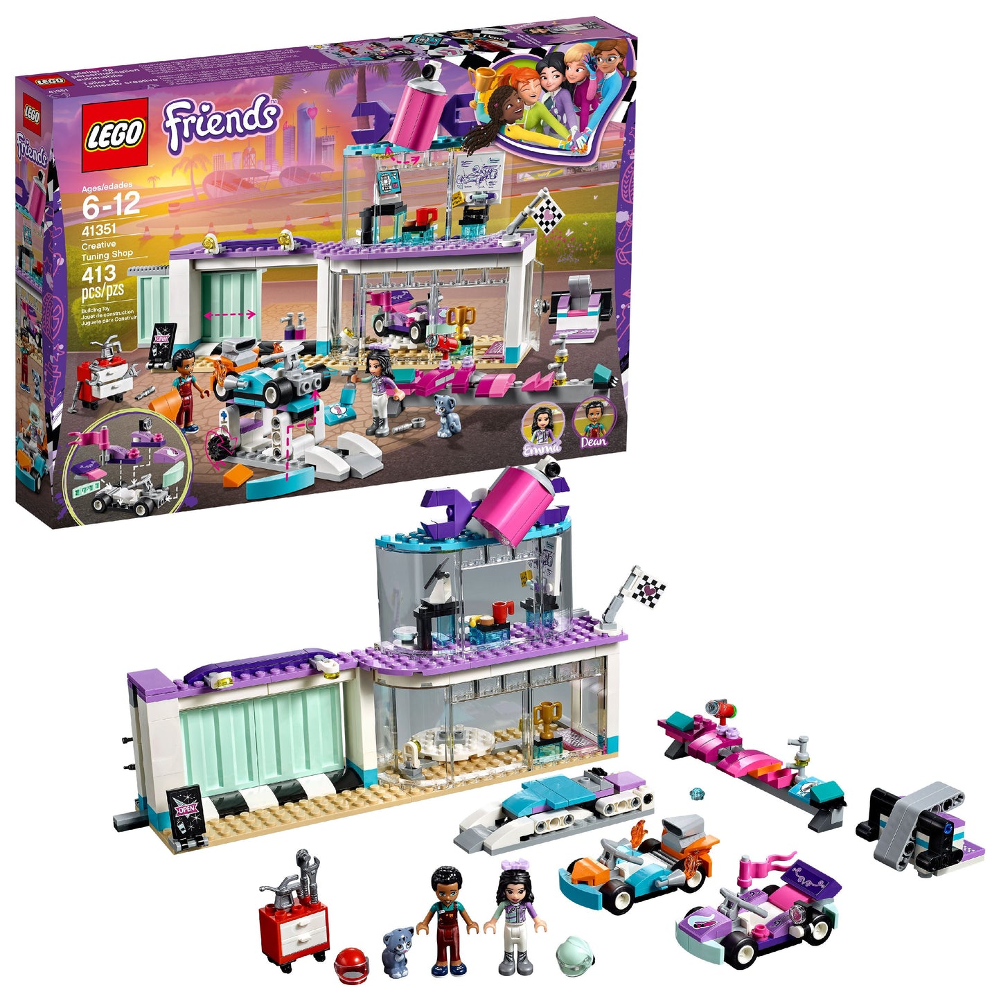 LEGO Friends Creative Tuning Shop 41351