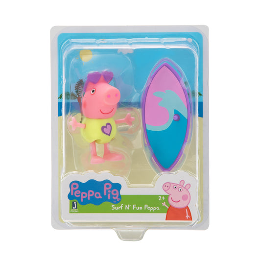 Peppa Pig Surf N' Fun Peppa 2.5" Mini Figure Jazwares