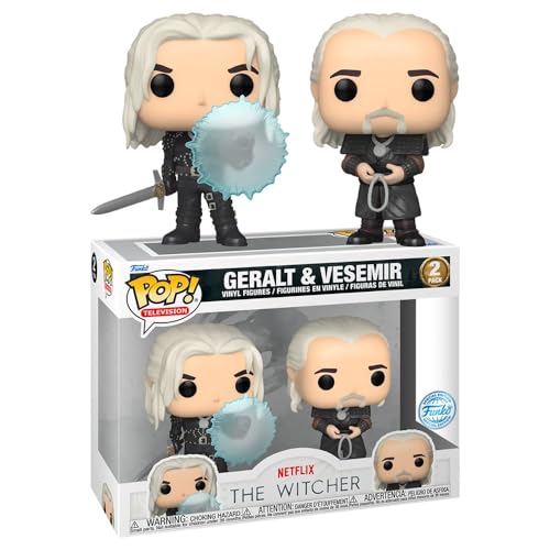Funko POP! Television: Geralt & Vesemir 2-Pack Multicolor