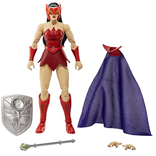 Masters of the Universe Masterverse Catra Action Figure with Accessories, 7-inch Motu Collectible Gift, Multicolor