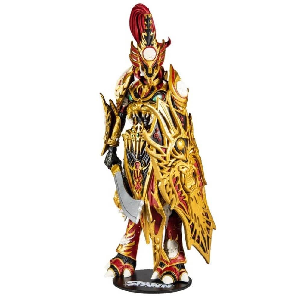 Mcfarlane Toys, Spawn Comic Deluxe Designer Edition 7-inch Mandarin Spawn Action Figure with 22 Moving Parts, Collectible DC Figure with Accessories and Collectors Stand Base - Ages 12+