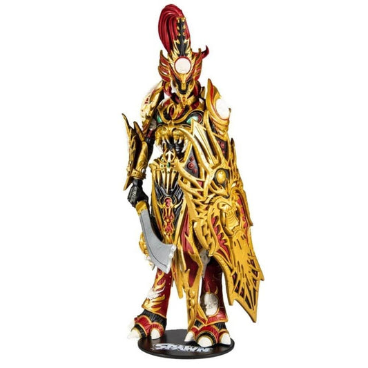 Mcfarlane Toys, Spawn Comic Deluxe Designer Edition 7-inch Mandarin Spawn Action Figure with 22 Moving Parts, Collectible DC Figure with Accessories and Collectors Stand Base - Ages 12+