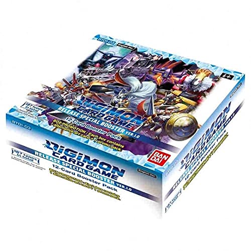 Digimon Card Game: Release Special Booster Ver.1.0 Booster Box - Release Special Booster 1.0 (BT01-03A)