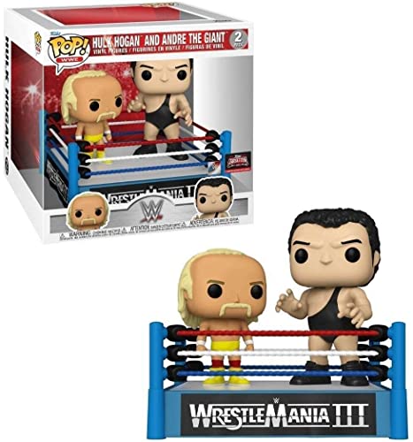 Pop! Hulk Hogan and Andre The Giant in The Ring 2 Pack Vinyl Figure