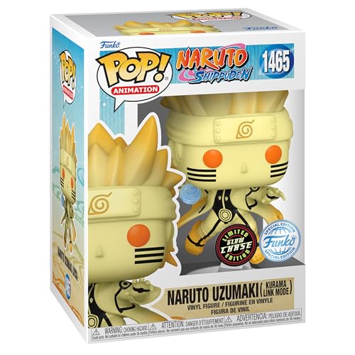 Funko POP! Animation - Naruto Shippuden - Naruto Uzumaki (Kurama Link Mode) #1465 [CHASE] AAA Exclusive Exclusive