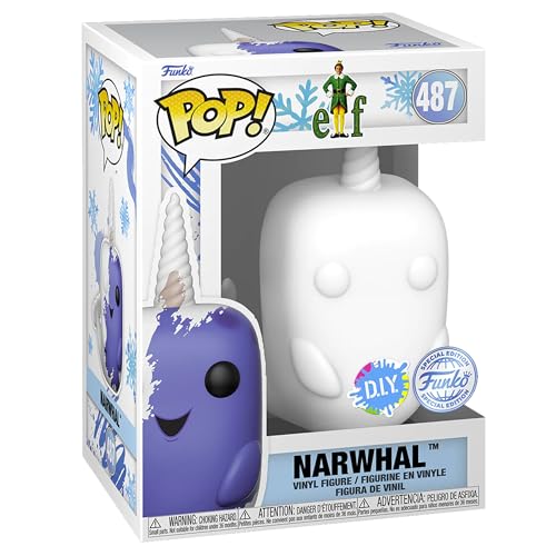 Funko Elf Narwhal DIY Pop! Vinyl Collectible Figure - Limited Edition Exclusive