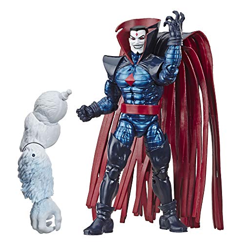 Marvel Classic Hasbro Legends Series 6" Collectible Action Figure Mister Sinister Toy (X-Men/X-Force Collection) - with Wendigo Build-A-Figure Part, Brown/A