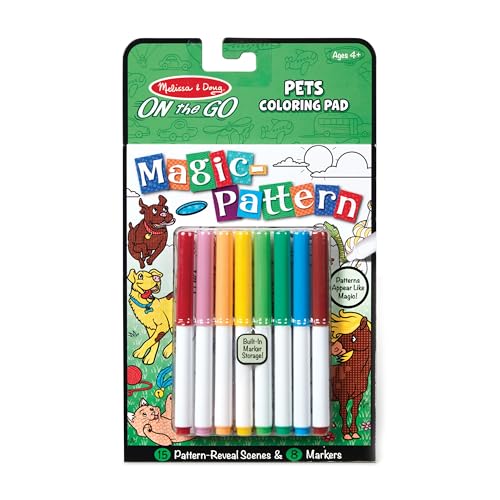 Melissa & Doug On the Go Magic Pattern Pad - Pets
