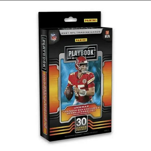2021 Playbook Football Trading Card Hanger Box (30 Cards Per Box)