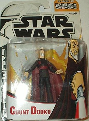 Star Wars: Clone Wars Count Dooku w/Light Saber (as seen on Cartoon Network)