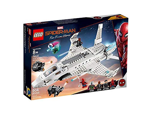 LEGO Marvel Spider-Man Far From Home Stark Jet and The Drone Attack 76130