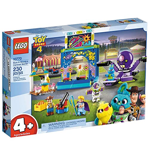 LEGO Disney Pixar's Toy Story 4 Buzz Lightyear & Woody's Carnival Mania 10770