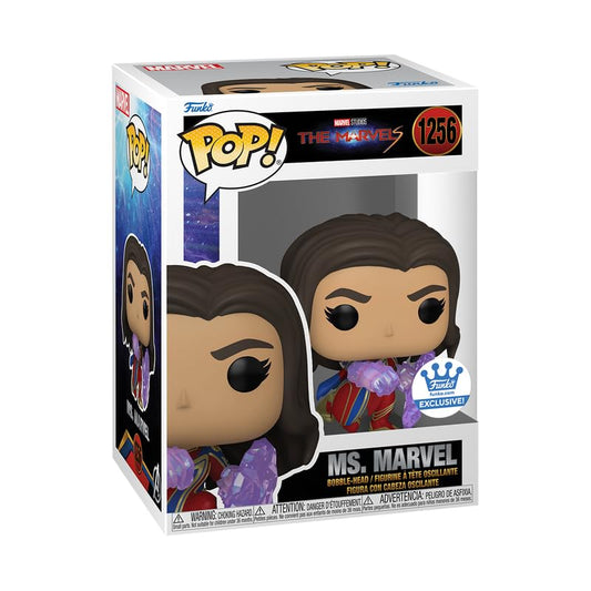 Funko Pop! Marvel: The Marvels - Ms. Marvel *Embiggen Punch Shop Exclusive