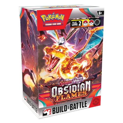 Pokemon TCG: Obsidian Flames Build & Battle Box - SV03: Obsidian Flames